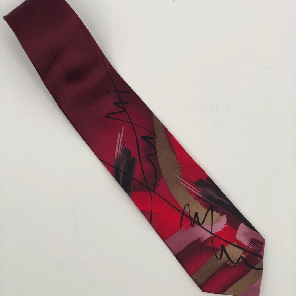 J. Garcia Extra Long Tie Abstract Collection 50